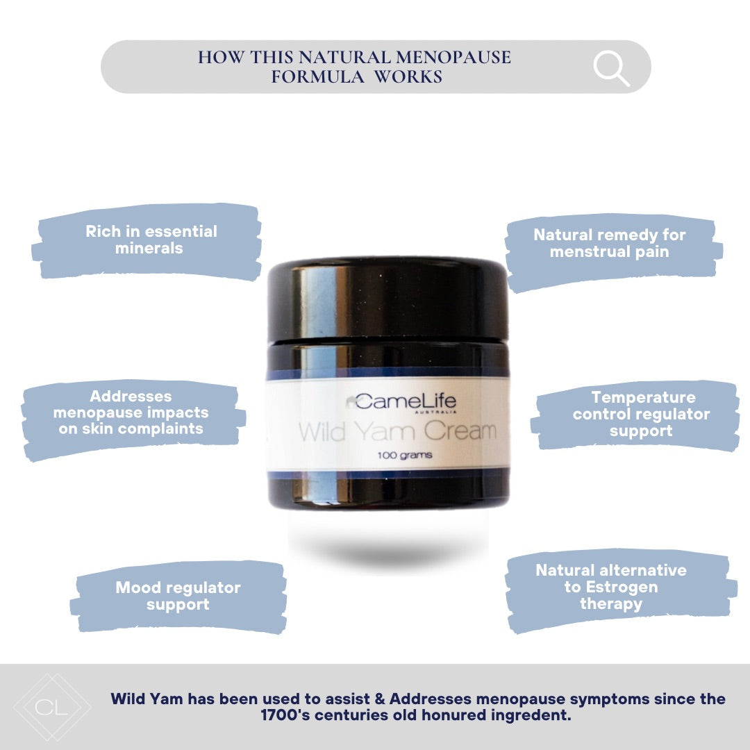 How Does Wild Yam Cream Work for Menopause Symptoms?