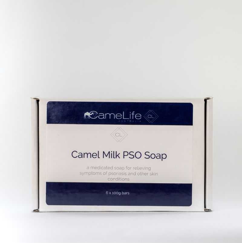 Camel Milk PSO Psoriasis Soap - 6 Bar Pack
