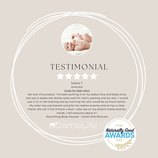 Nourishing Body Mousse  - Camel Milk Skincare