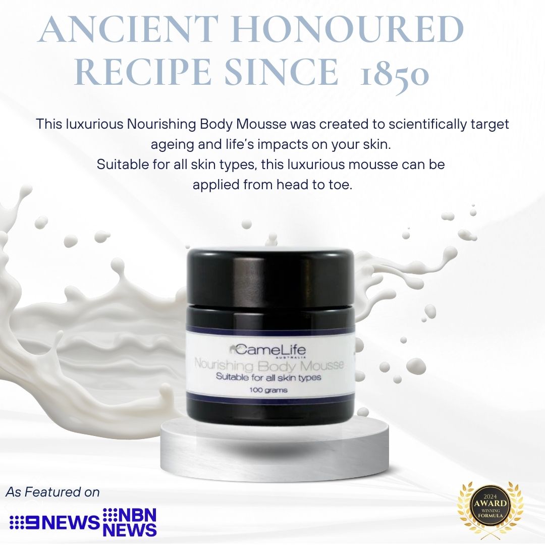 Nourishing Body Mousse  - Camel Milk Skincare