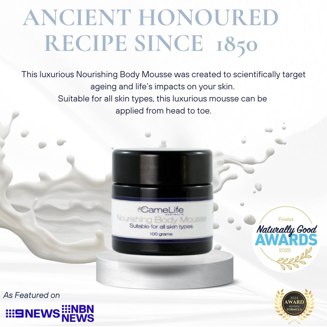 Nourishing Body Mousse  - Camel Milk Skincare