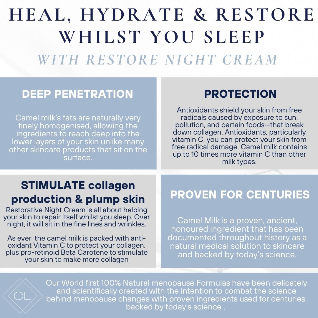 Restorative Night Cream - Camel Milk Skincare