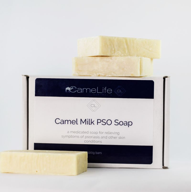 Camel Milk PSO Psoriasis Soap - 6 Bar Pack