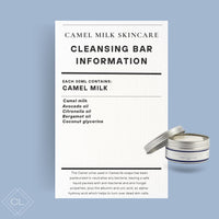 Facial Cleansing Bar - Camel Milk Skincare